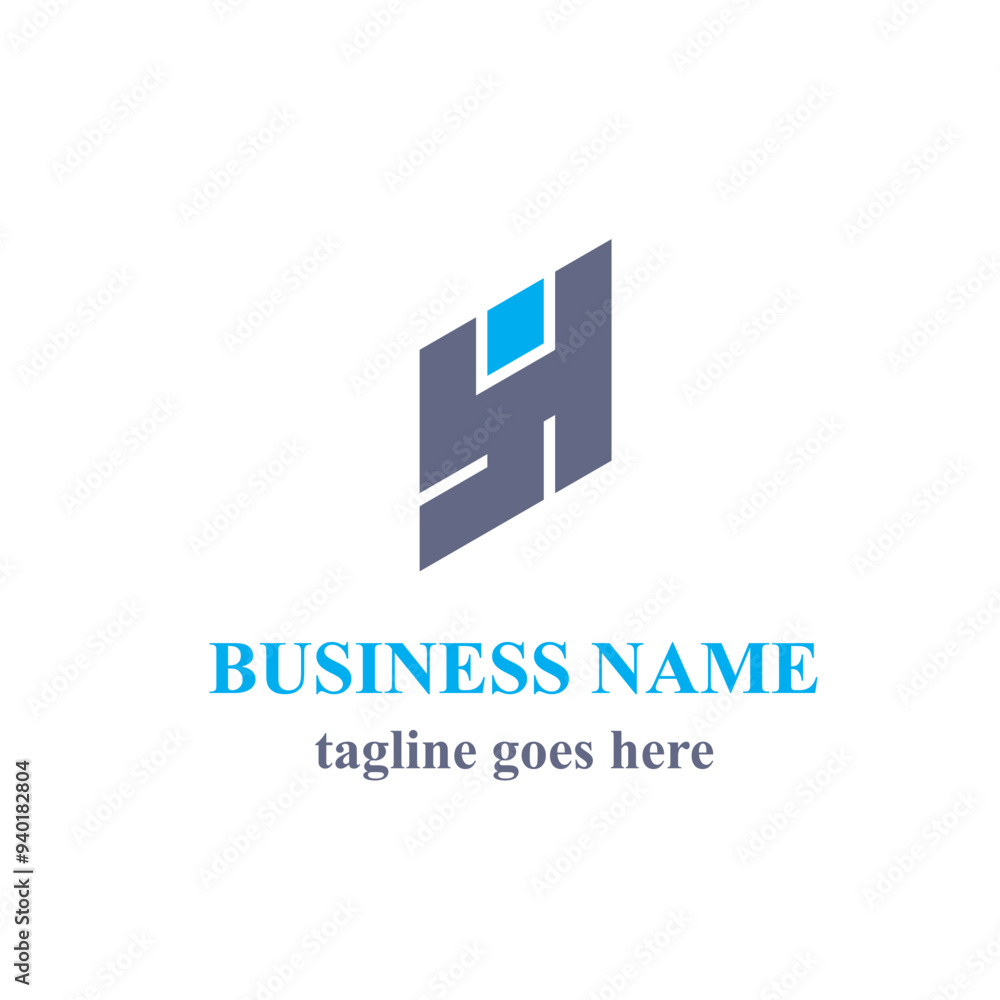 Illustration of Creative Initial SH or YH Vector Logo for Your Brand Illustration of Creative Initial SH or YH Vector Logo for Your Brand