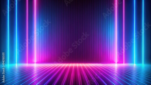 Vibrant neon gradient background with electric blues, pinks, and purples , neon, vibrant, gradient, background, electric, blue