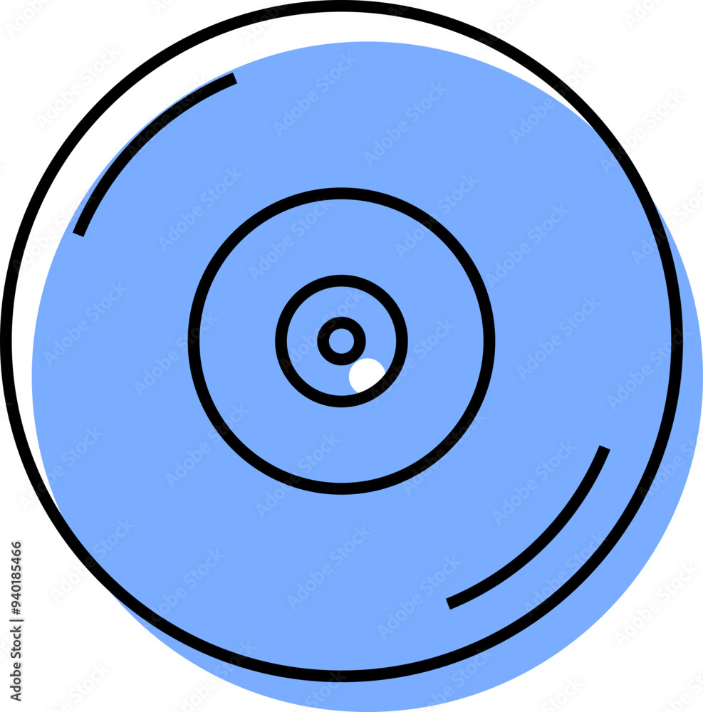 Music Instrument Element Line Illustration Music Instrument Element Line Illustration