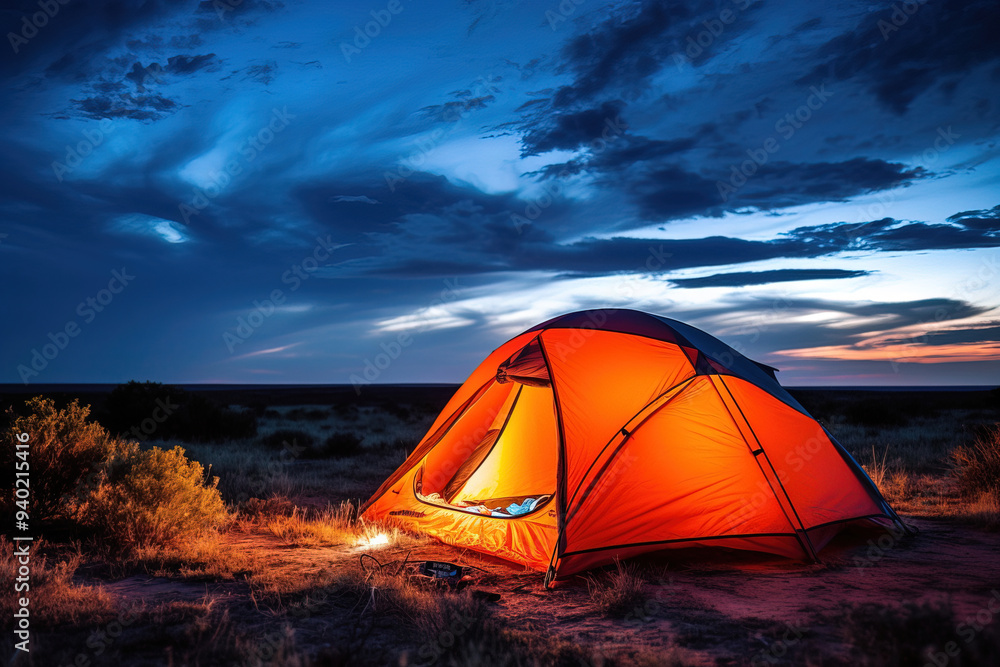 Camping Under a Starry Sky: A Night in the Wilderness Camping Under a Starry Sky: A Night in the Wilderness