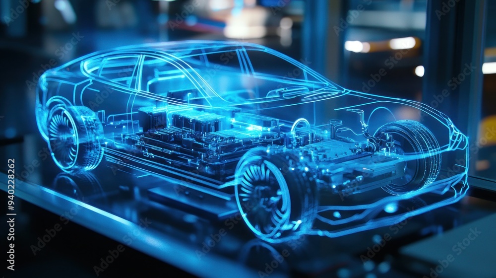 Futuristic Electric Car Design Futuristic Electric Car Design