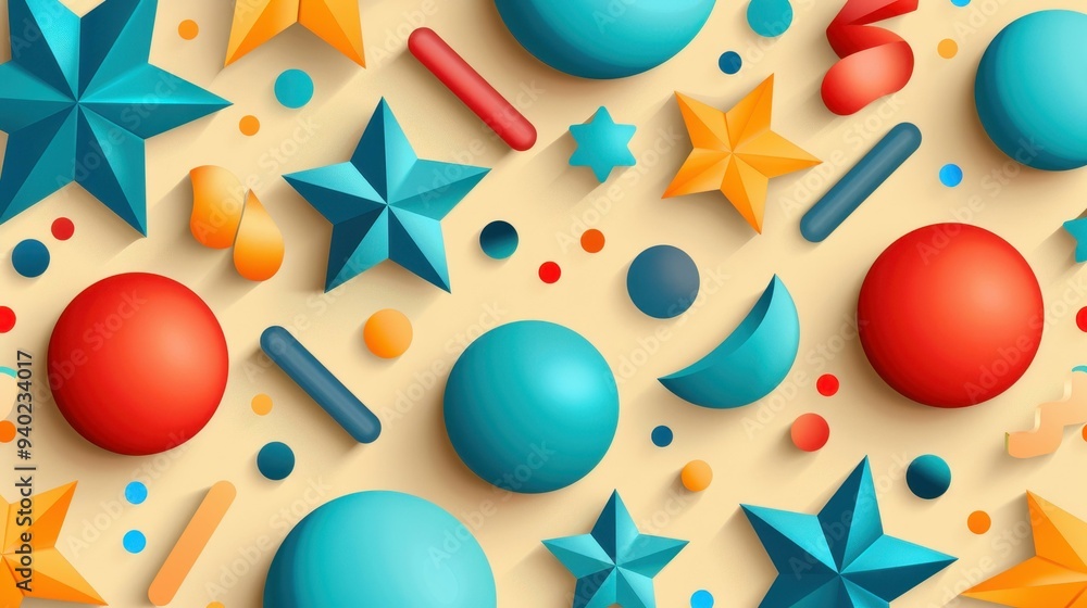 Transform basic star and flower shapes into striking Brutalist geometric designs that captivate and inspire. Transform basic star and flower shapes into striking Brutalist geometric designs that captivate and inspire.