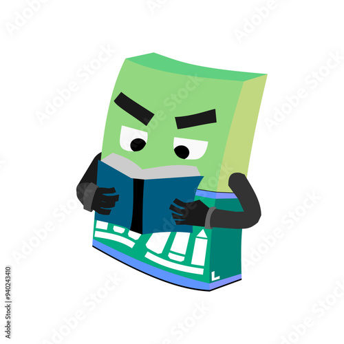 illustration about learning knowledge , cartoon about knowledge 
