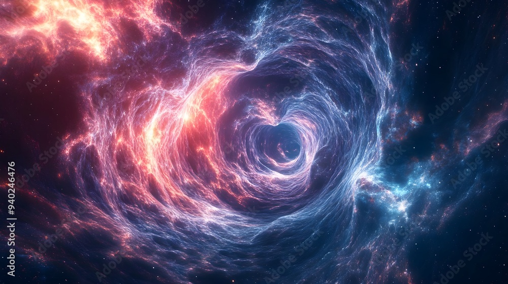 Cosmic Vortex Nebula Space Background Cosmic Vortex Nebula Space Background