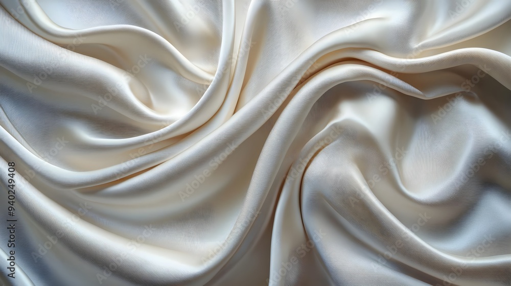 Elegant White Fabric Texture Background Elegant White Fabric Texture Background