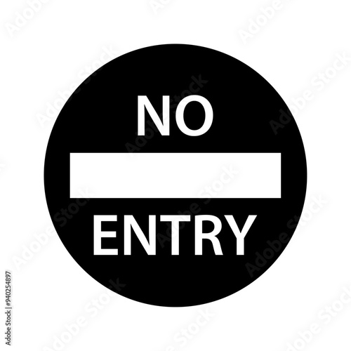 No entry sign