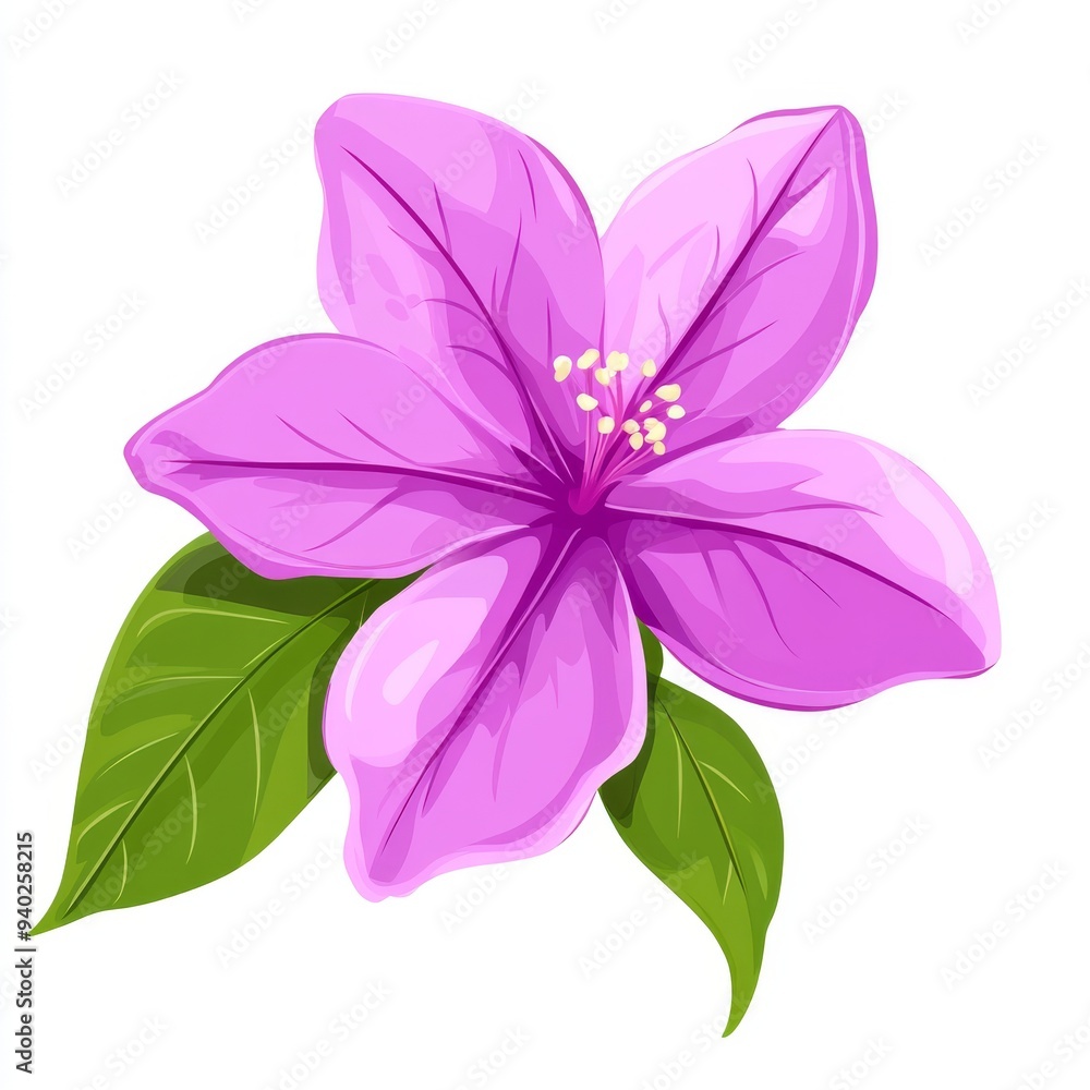 vector graphic of a purple fuchsia flower vector graphic of a purple fuchsia flower
