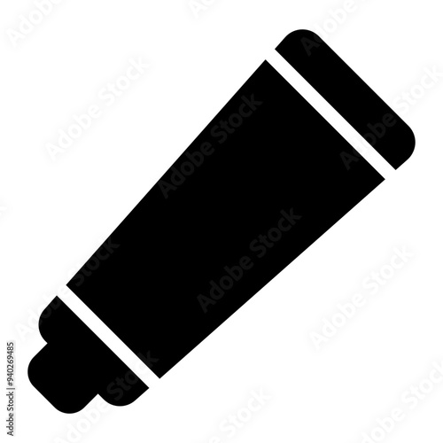 toothpaste glyph icon