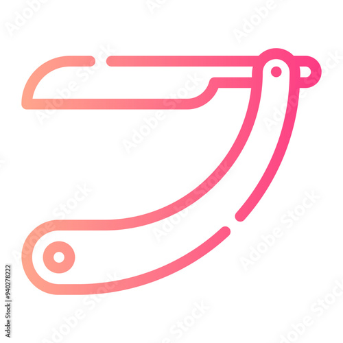 razor gradient icon
