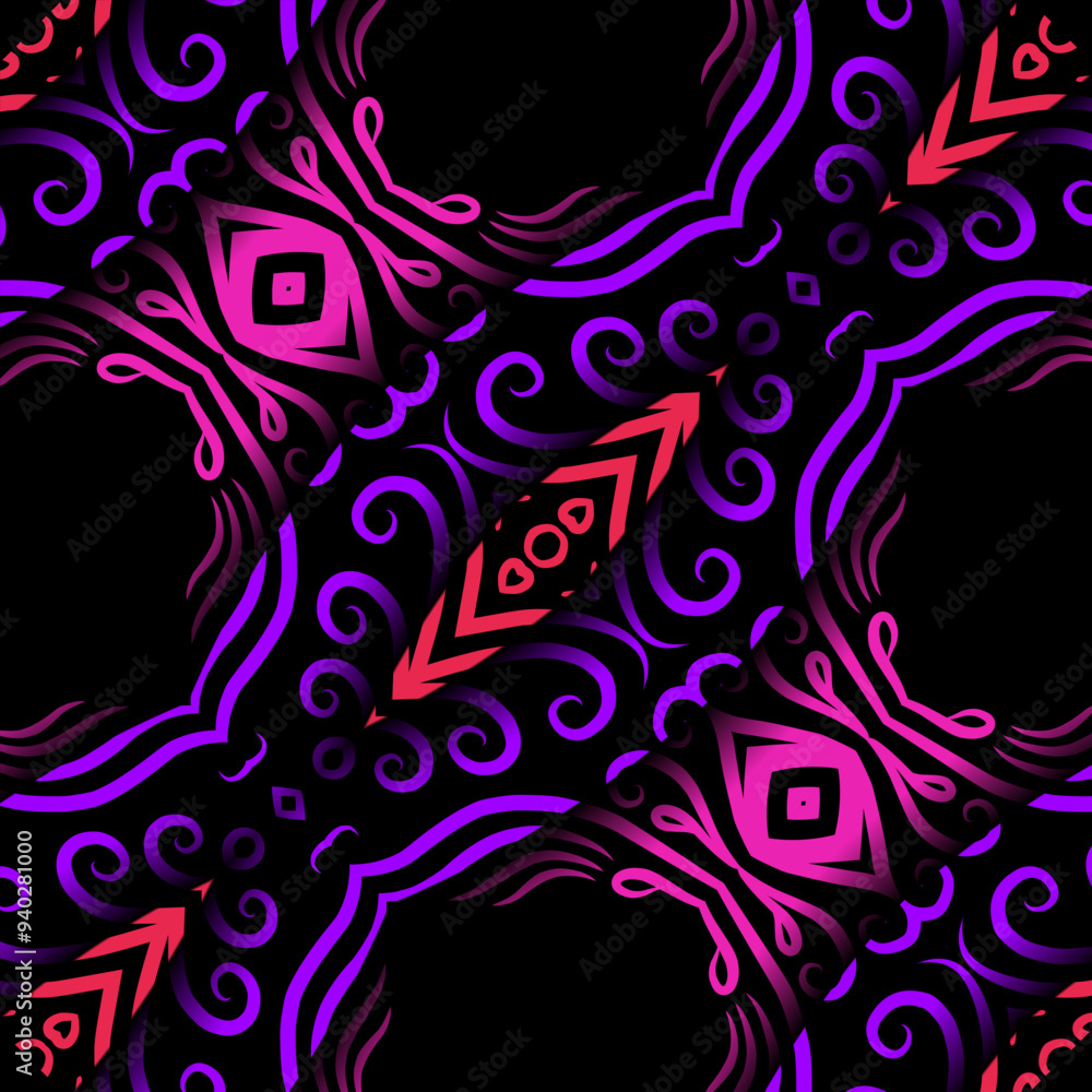 Seamless pattern Traditional Indonesian batik for decorating tile designs, walls, floors and commercial textile products Seamless pattern Traditional Indonesian batik for decorating tile designs, walls, floors and commercial textile products