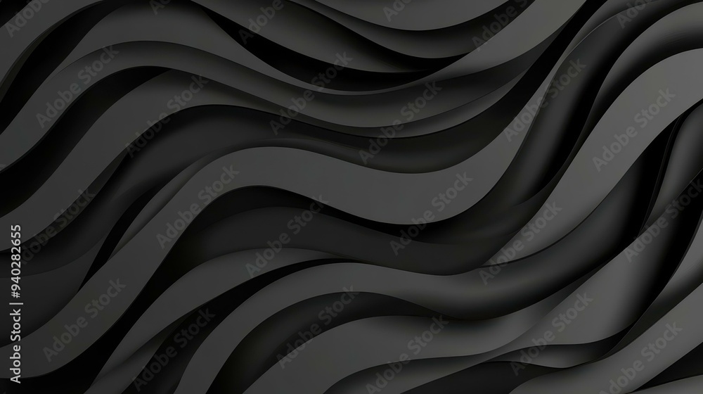 Discover a sleek 3D abstract background with smooth black curves, perfect for modern design projects and creative visuals. Discover a sleek 3D abstract background with smooth black curves, perfect for modern design projects and creative visuals.