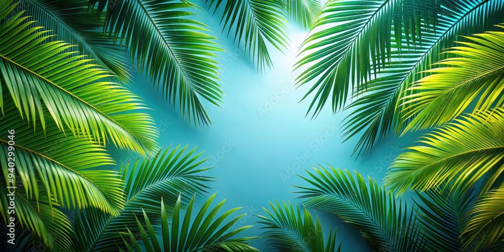 Green leaves of palm tree creating a tropical wallpaper, palm tree, green, leaves, wallpaper, tropical, nature, background Green leaves of palm tree creating a tropical wallpaper, palm tree, green, leaves, wallpaper, tropical, nature, background