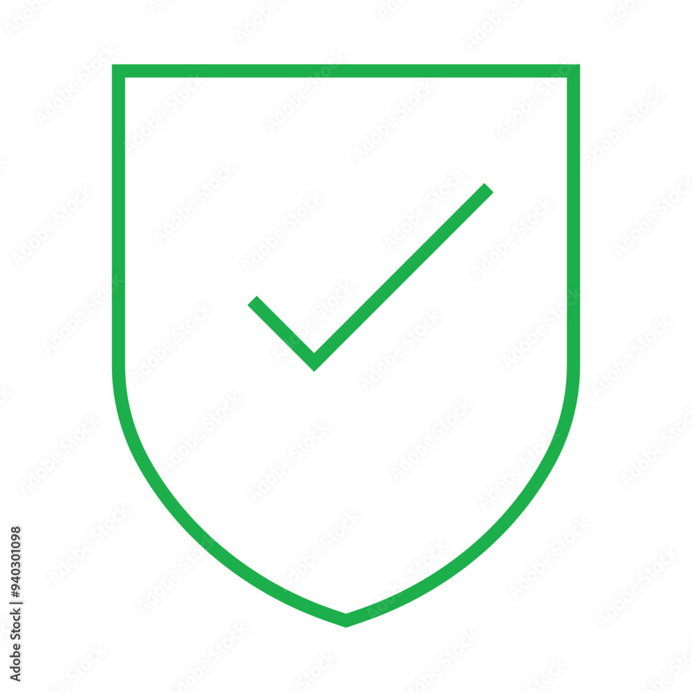 check mark icon in a shield check mark icon in a shield