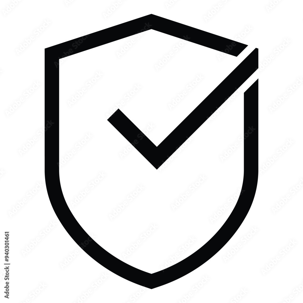 check mark icon in a shield check mark icon in a shield