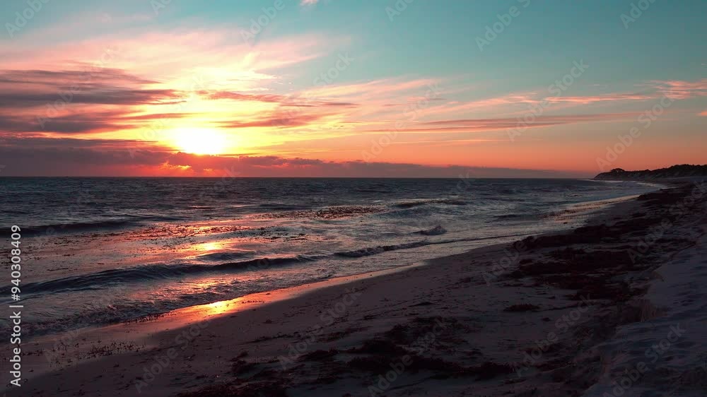 Sunset at the beach Sunset at the beach
