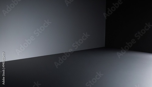 Abstract luxury plain blur grey and black gradient used as background studio wall for display your products 17