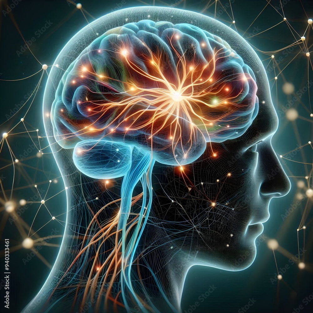 Fototapeta premium Brain human