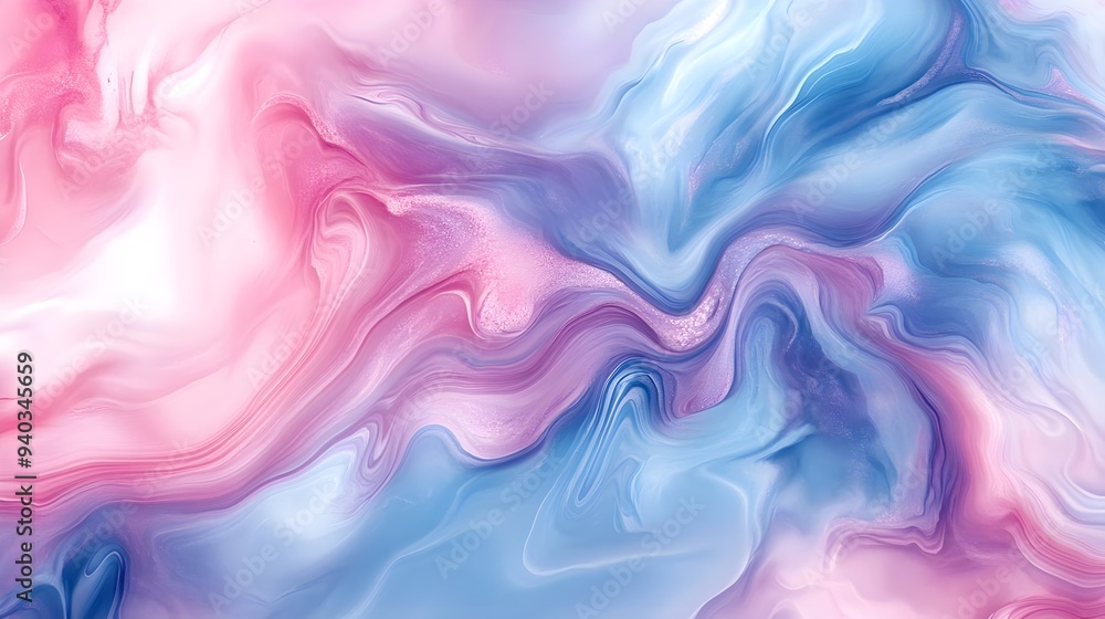 Abstract Pink Blue Swirl Marble Background Texture Abstract Pink Blue Swirl Marble Background Texture