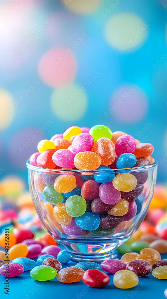 Colored candy Colored candy
