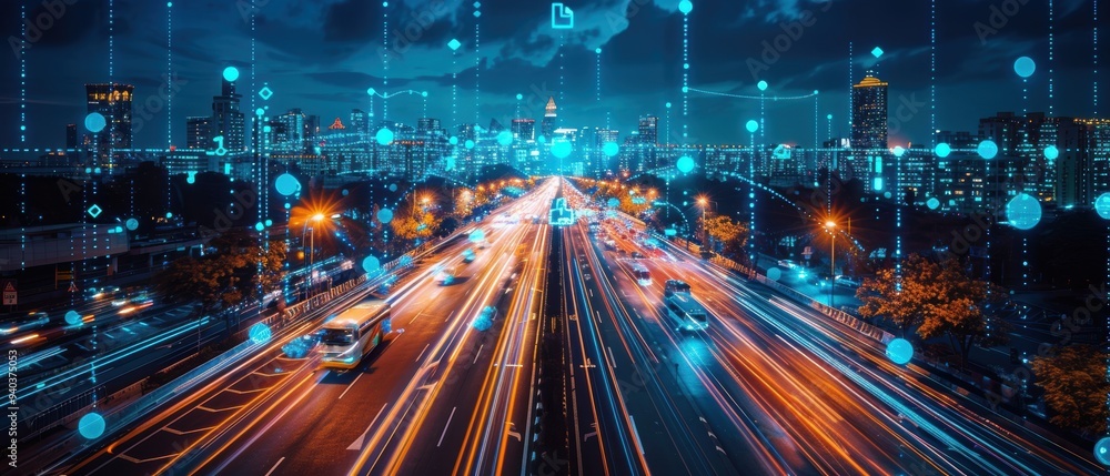 Futuristic Digital Urban Mobility Management Tool in High Resolution Futuristic Digital Urban Mobility Management Tool in High Resolution