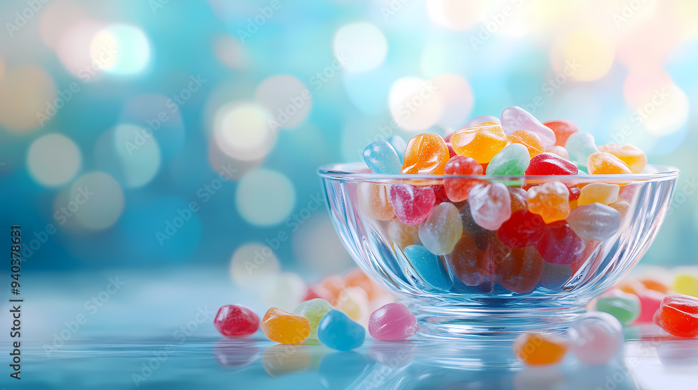 Colored candy Colored candy
