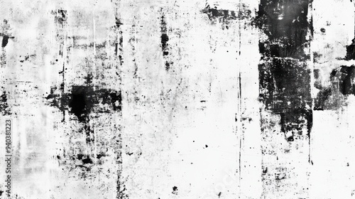 Wallpaper Mural Grungy Black and White Abstract Texture, Distressed and Weathered Background
 Torontodigital.ca