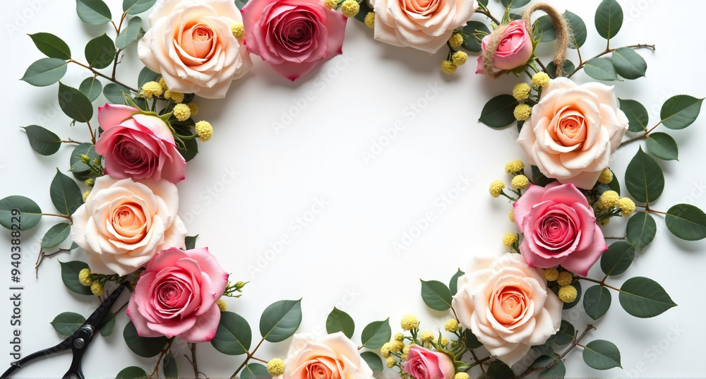wreath of roses wreath of roses