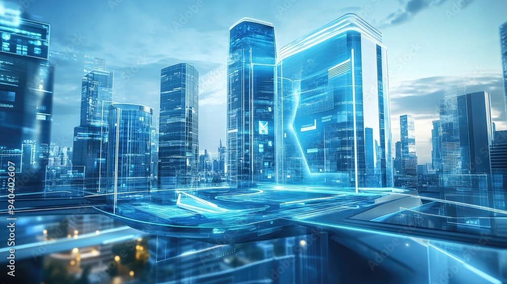 Innovative building design with virtual overlays Innovative building design with virtual overlays