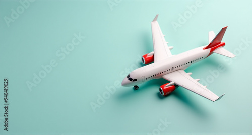 Wallpaper Mural airplane in the air Torontodigital.ca