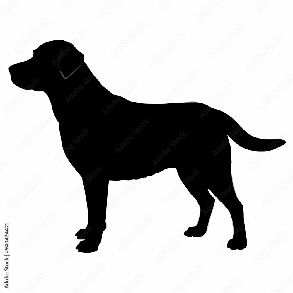 Fototapeta premium Dog Silhouette svg, Digital Download, Dog Silhouette svg bundle,Dog Silhouette png,Dog Breed Silhouettes, Dog Breed SVG