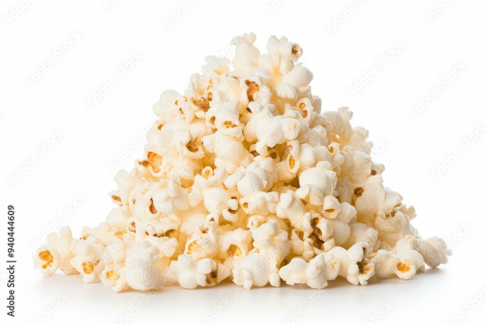 Close-up of a Pile of Popcorn - Perfect Movie Snack Close-up of a Pile of Popcorn - Perfect Movie Snack