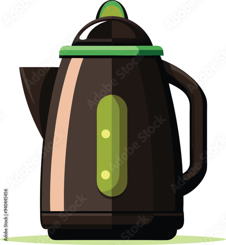 electric kettle vector