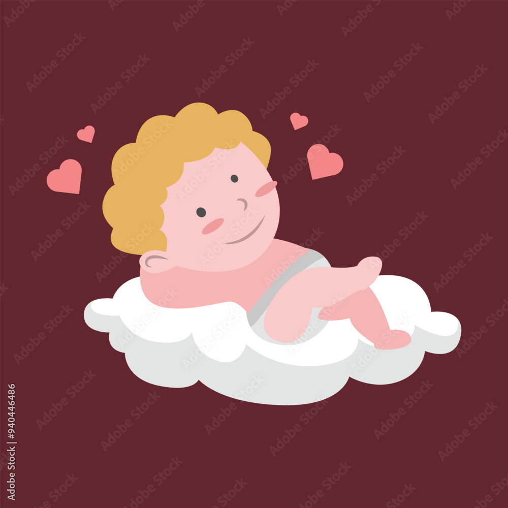 Cupid the God of Love, Valentine’s Day Design