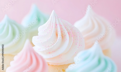 Wallpaper Mural meringue cookies , Generative AI Torontodigital.ca