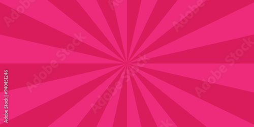 Sunburst beam light vintage shine and graphic summer explosion pattern. red bright sunrise isolated glow striped texture background.	
