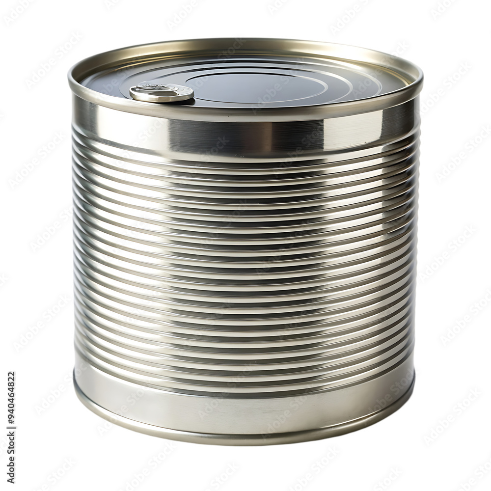Tin Can isolated on transparent background Tin Can isolated on transparent background