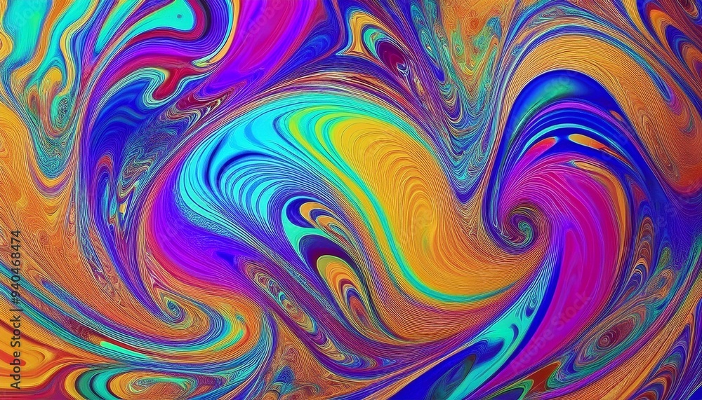 Abnormal Artistry: Cool Tones and Abstract Texture Design Abnormal Artistry: Cool Tones and Abstract Texture Design