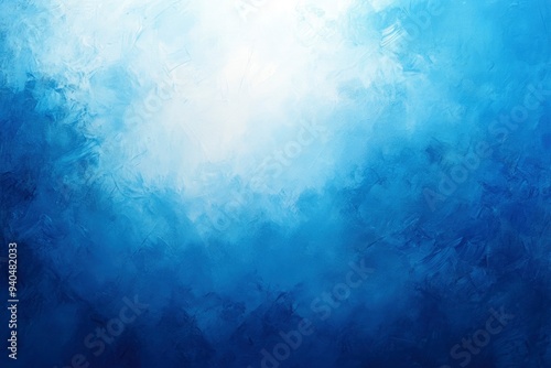 Gradient of blues, a mesmerizing background painting a serene canvas of soothing hues ,ai 