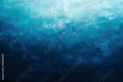 Wallpaper Mural Gradient of blues, a mesmerizing background painting a serene canvas of soothing hues ,ai  Torontodigital.ca