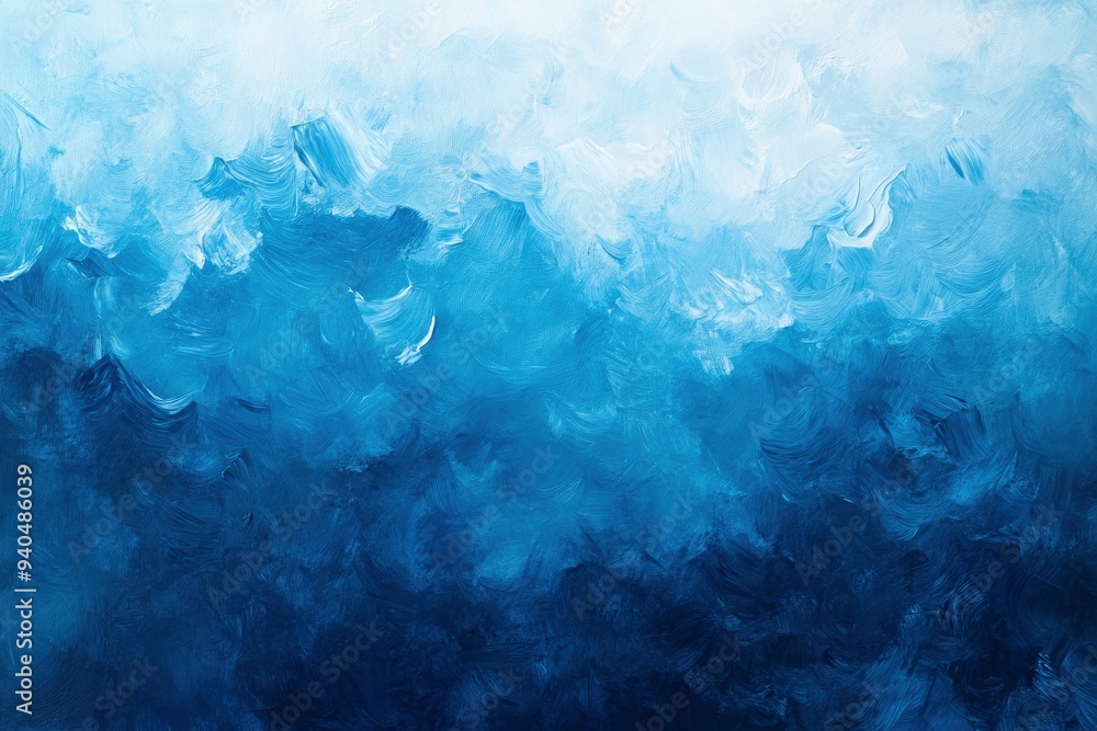 Gradient of blues, a mesmerizing background painting a serene canvas of soothing hues ,ai Gradient of blues, a mesmerizing background painting a serene canvas of soothing hues ,ai
