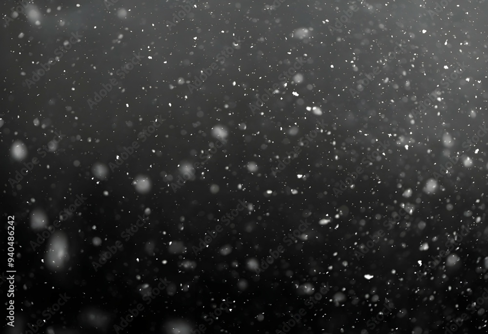 Detailed Snowfall Overlay Image Isolated on Black Background Perfect for Dynamic Visual Effects Detailed Snowfall Overlay Image Isolated on Black Background Perfect for Dynamic Visual Effects