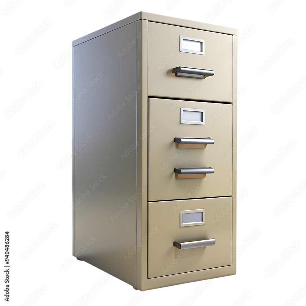 Filing cabinet isolated on transparent background Filing cabinet isolated on transparent background