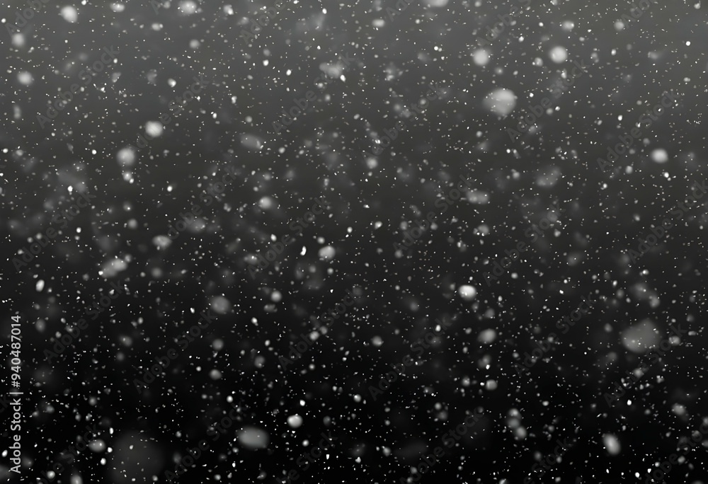 Detailed Snowfall Overlay Image Isolated on Black Background Perfect for Dynamic Visual Effects Detailed Snowfall Overlay Image Isolated on Black Background Perfect for Dynamic Visual Effects