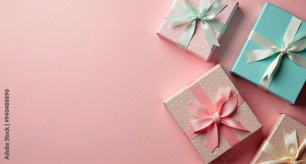 gift box on a red background gift box on a red background