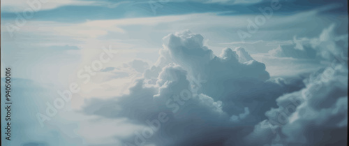 Dramatic Cloud Formation in the Sky