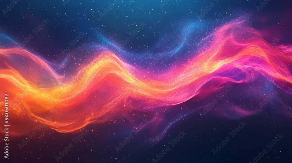 Dynamic Abstract Art. Vivid and bright gradient patterns adding energy and excitement concept Dynamic Abstract Art. Vivid and bright gradient patterns adding energy and excitement concept