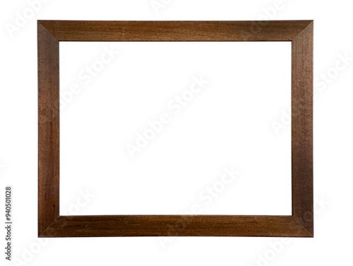  brown wooden frame