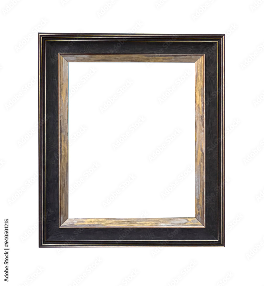 brown wooden frame