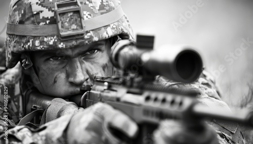 Capturing the essence of military discipline and rigour in army training photography photo