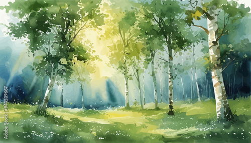 Serene Forest Path